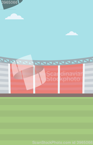 Image of Background of football stadium.