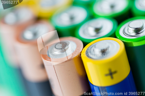 Image of close up of alkaline batteries