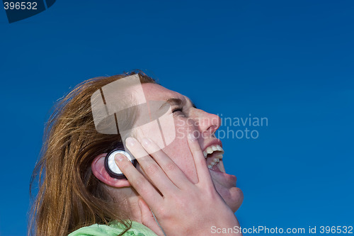 Image of Listening to music