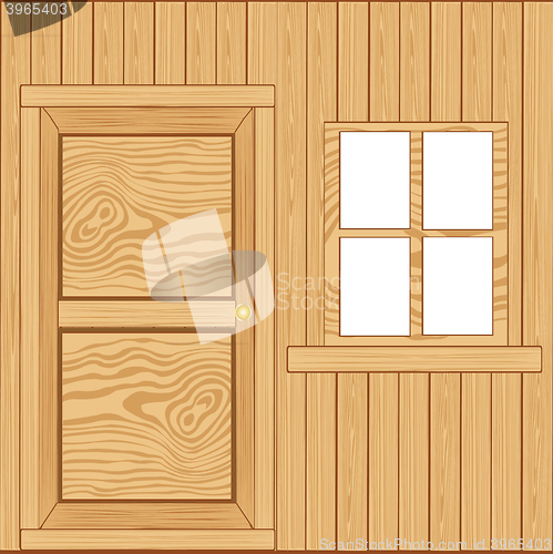 Image of Wall from boards