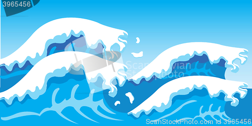 Image of Sea waves