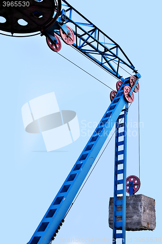 Image of Counterweight on the cable car