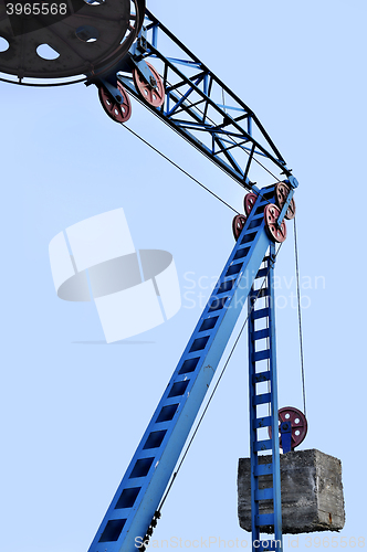 Image of Counterweight on the cable car