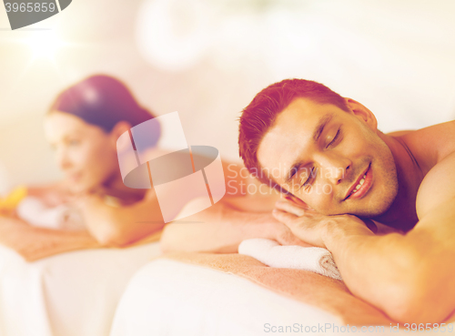 Image of couple in spa