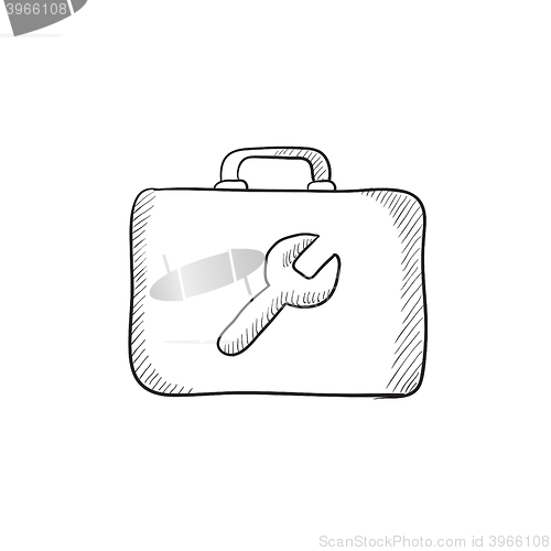 Image of Toolbox sketch icon.