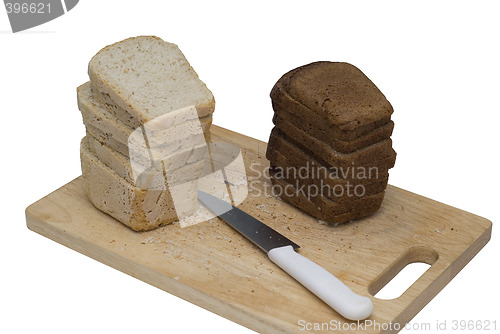 Image of bread on a board