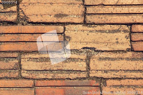 Image of brick wall texture