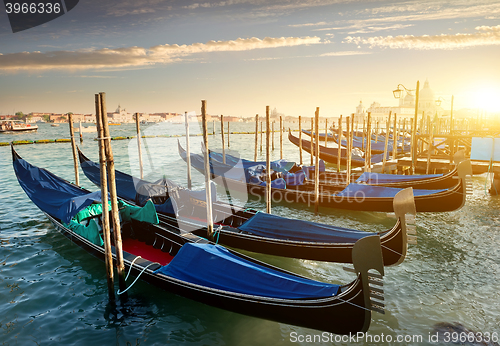 Image of Gondolas in Venice