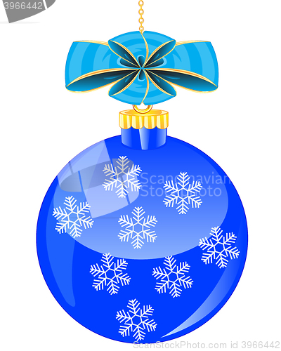 Image of Festive ball with bow