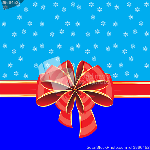 Image of Colorful background with bow