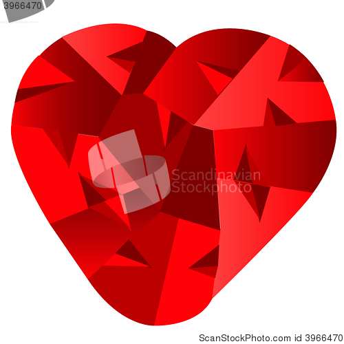 Image of Red heart