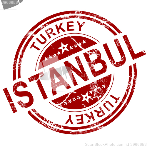 Image of Red Istanbul stamp 