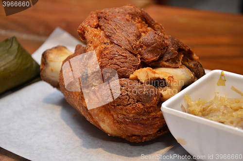 Image of Roasted pork knuckle