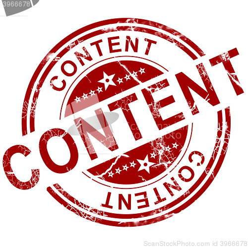 Image of Content stamp