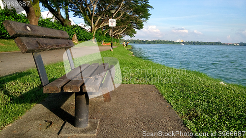 Image of Kranji reservoir in Singapore