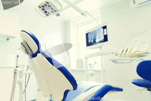 Image of interior of new modern dental clinic office