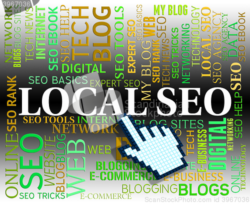 Image of Local Seo Means Web Site And City