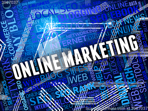 Image of Online Marketing Means Email Lists And E-Commerce