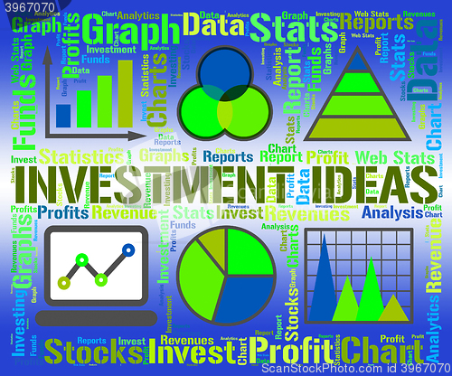 Image of Investment Ideas Shows Shares Invention And Stock