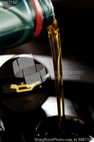 Image of Fresh motor oil