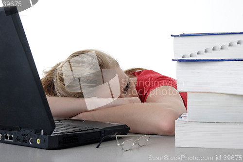 Image of Taking a rest from homework