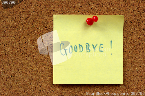 Image of Goodbye