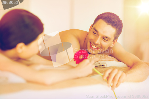 Image of couple in spa