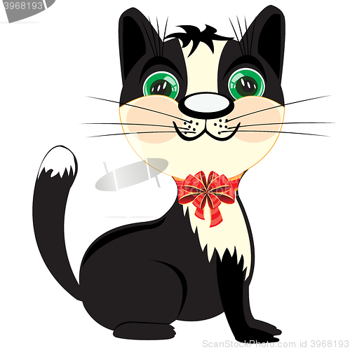 Image of Kitty with small bow