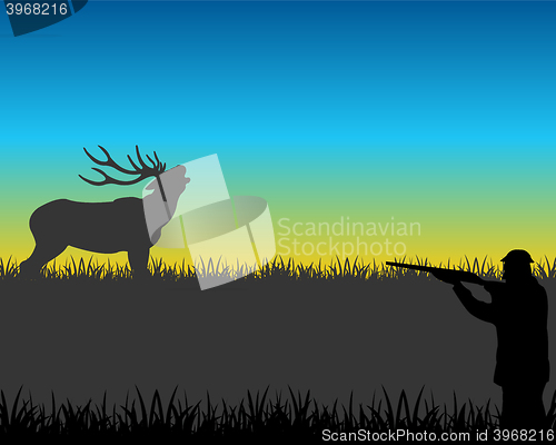 Image of Hunt on deer