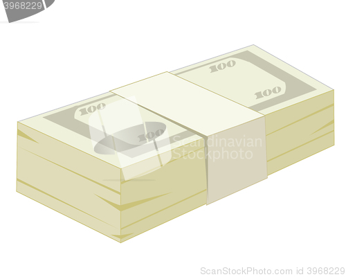 Image of Pack of the money