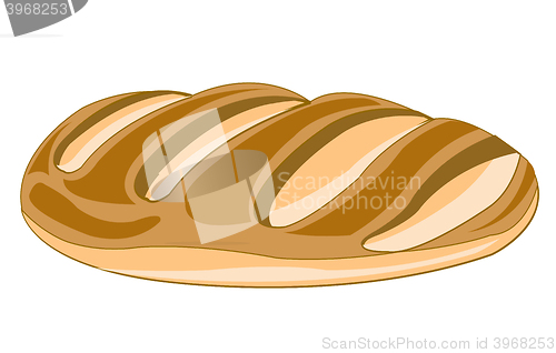 Image of Long loaf of bread