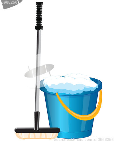 Image of Pail and mop