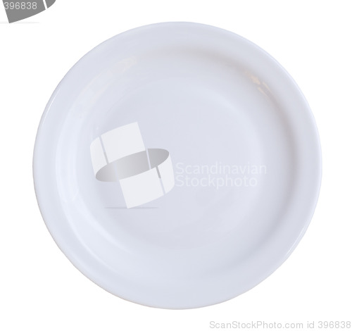 Image of isolated plate