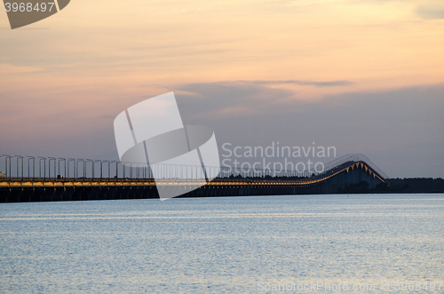 Image of Evening view at the bridge