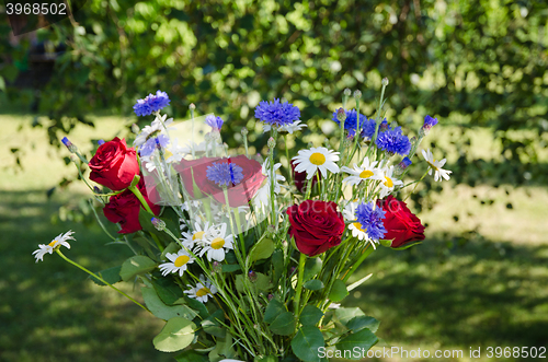 Image of Bouquet of summer flowers