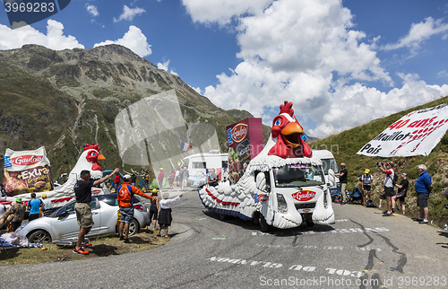 Image of Le Gaulois Caravan - Tour de France 2015