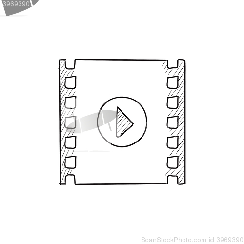 Image of Negative sketch icon.