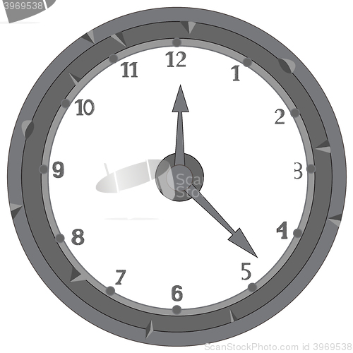 Image of Dial hours on white