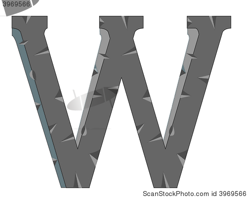 Image of Letter W