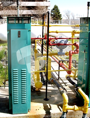 Image of propane gas system