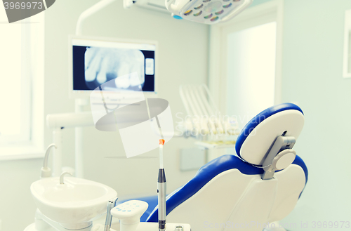 Image of interior of new modern dental clinic office