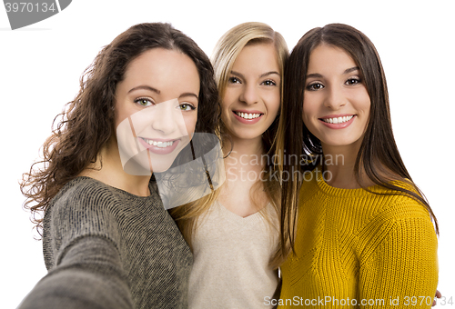Image of Happy best friends