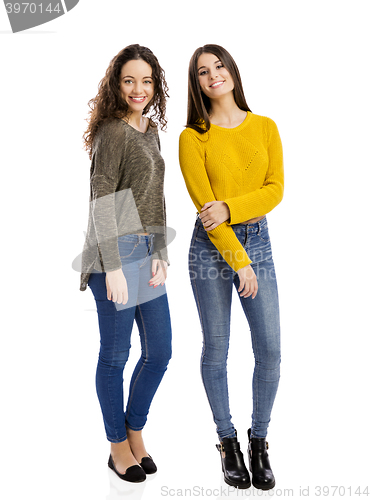 Image of Two beautiful girls