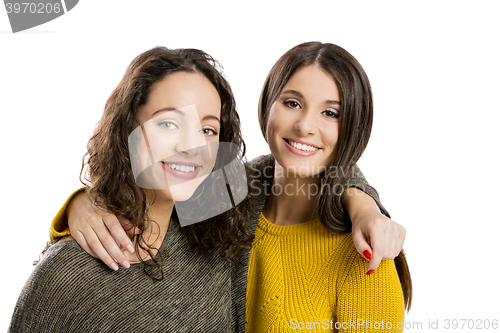 Image of Two beautiful girls