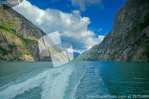 Image of Boat trip on Lysefjorden