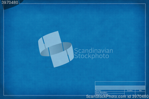 Image of blank blueprint