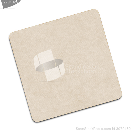 Image of blank coaster