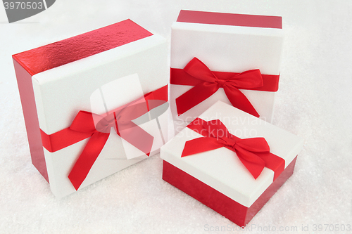 Image of Christmas Gift Boxes