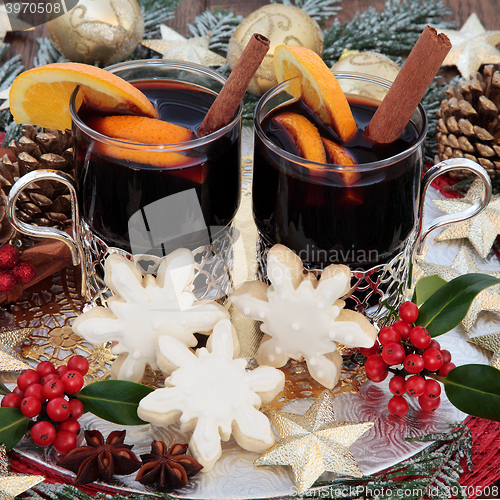 Image of Christmas Party Food and Drink