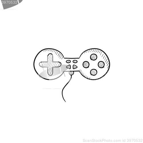 Image of Joystick sketch icon.